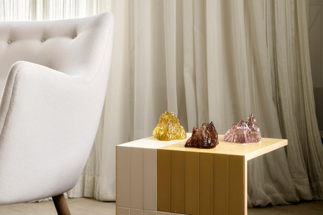 Kosta Boda Rock candleholders