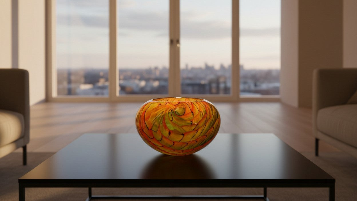 Peter Layton's Palm Roll top bowl