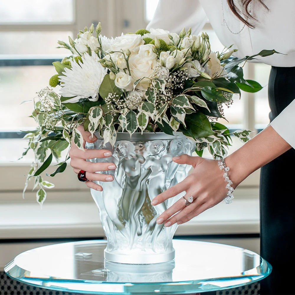 Lalique Bacchantes Vase