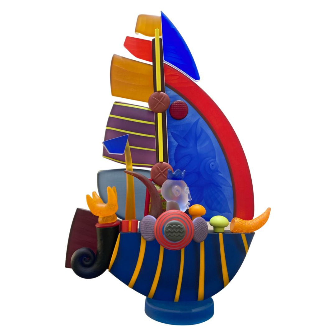 Borowski Glass Boat - Sailor UN