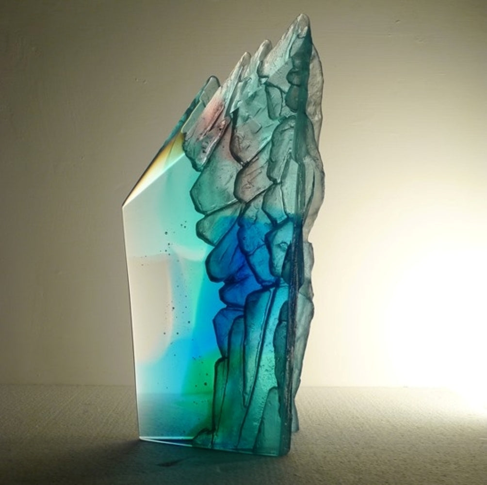 Crispian Heath Cliff Edge Blue - Turquoise