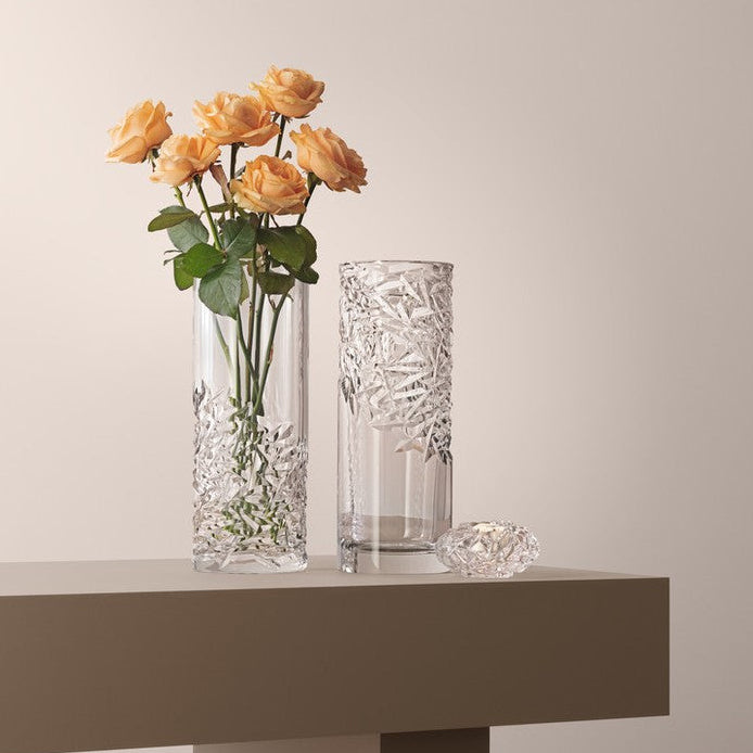 Orrefors Carat Vase - Low Cut