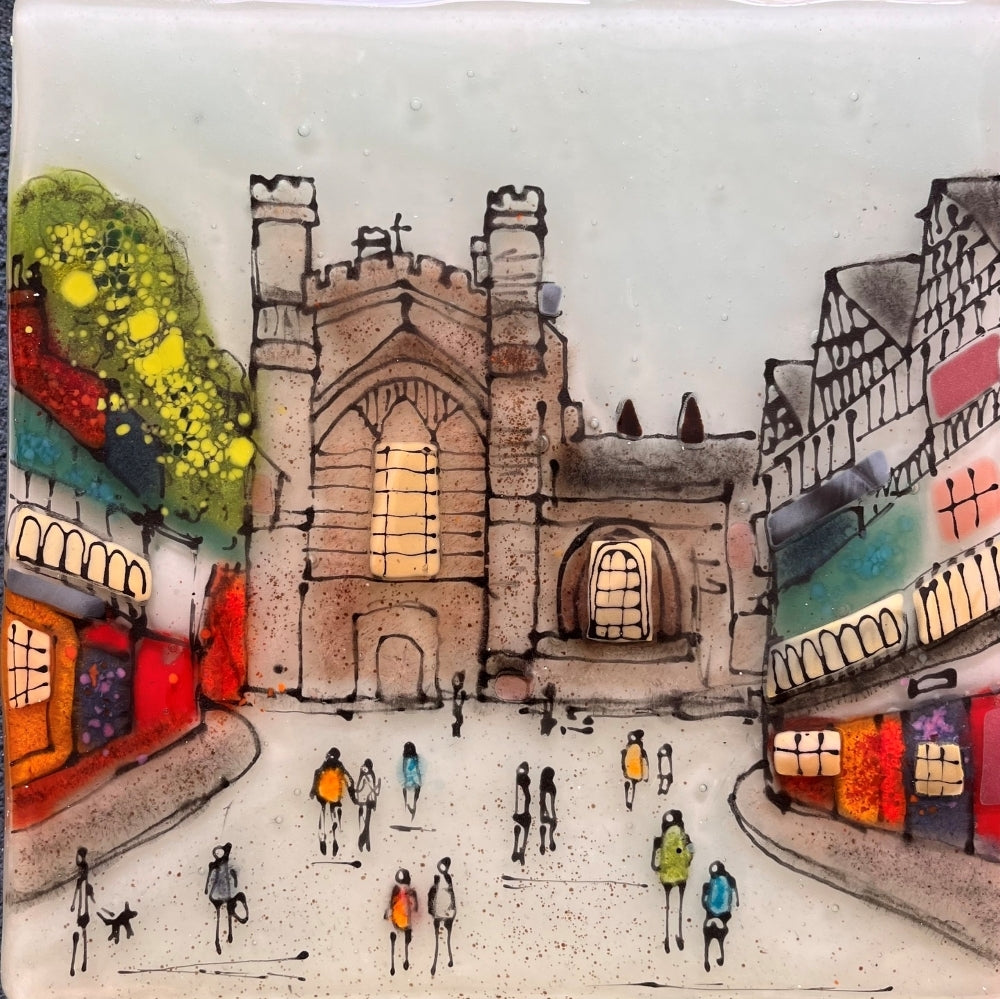 Emma Wood Glass Wall Art - Postcards - Cathedral 2