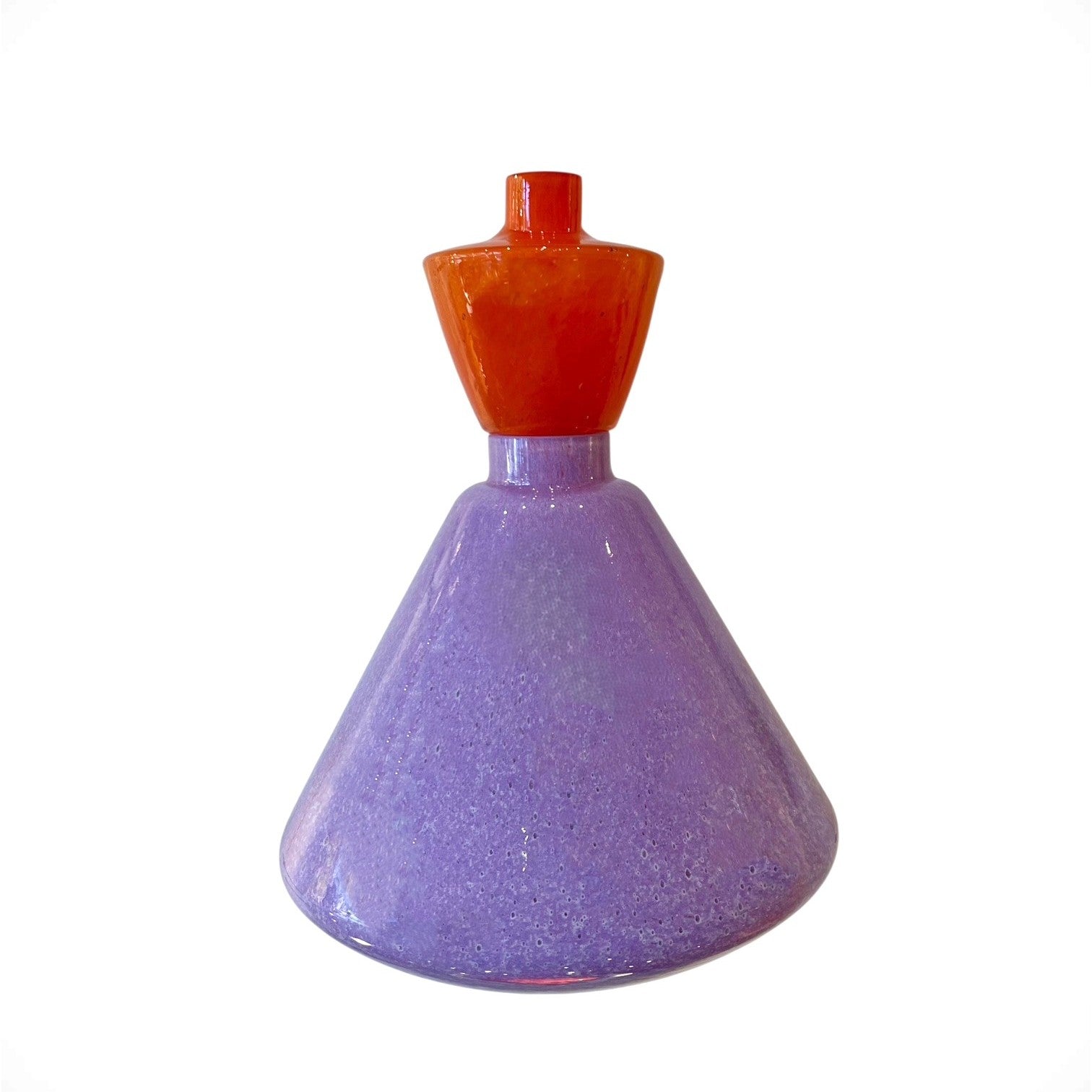 Dancing Lady vase purple - orange
