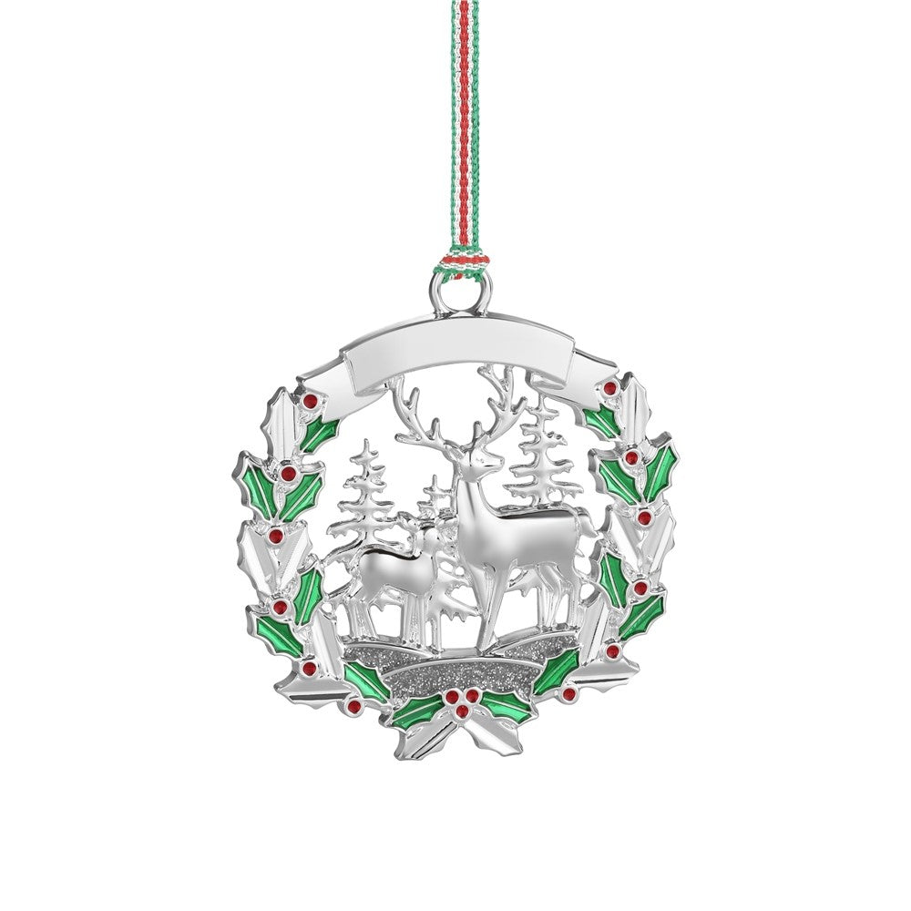 Newbridge Christmas Gonk with Green Hat Tree Decoration