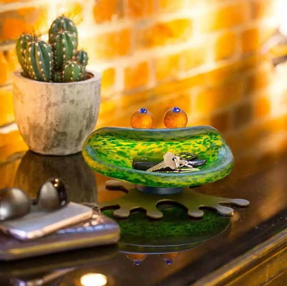 Hopper bowl green