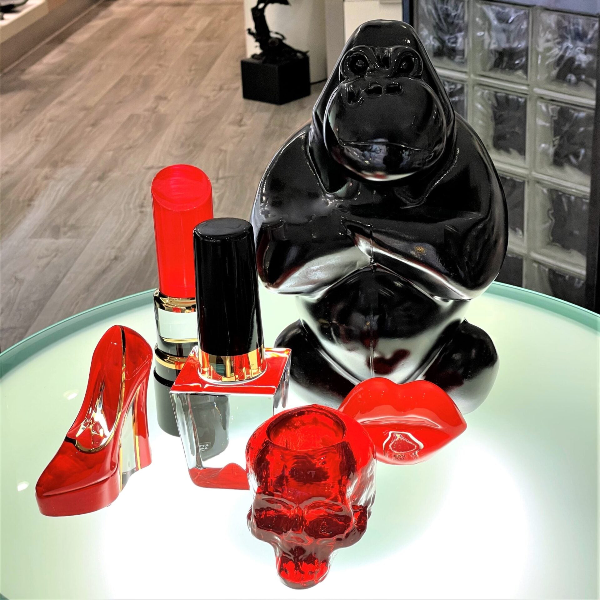 Make-Up Nail polish red mini