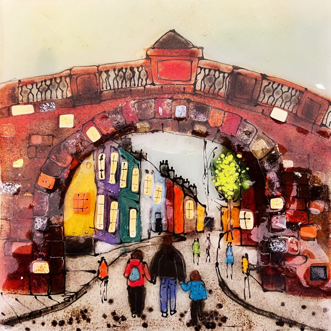 Emma Wood - Postcards - Bridge Street Grey Sky