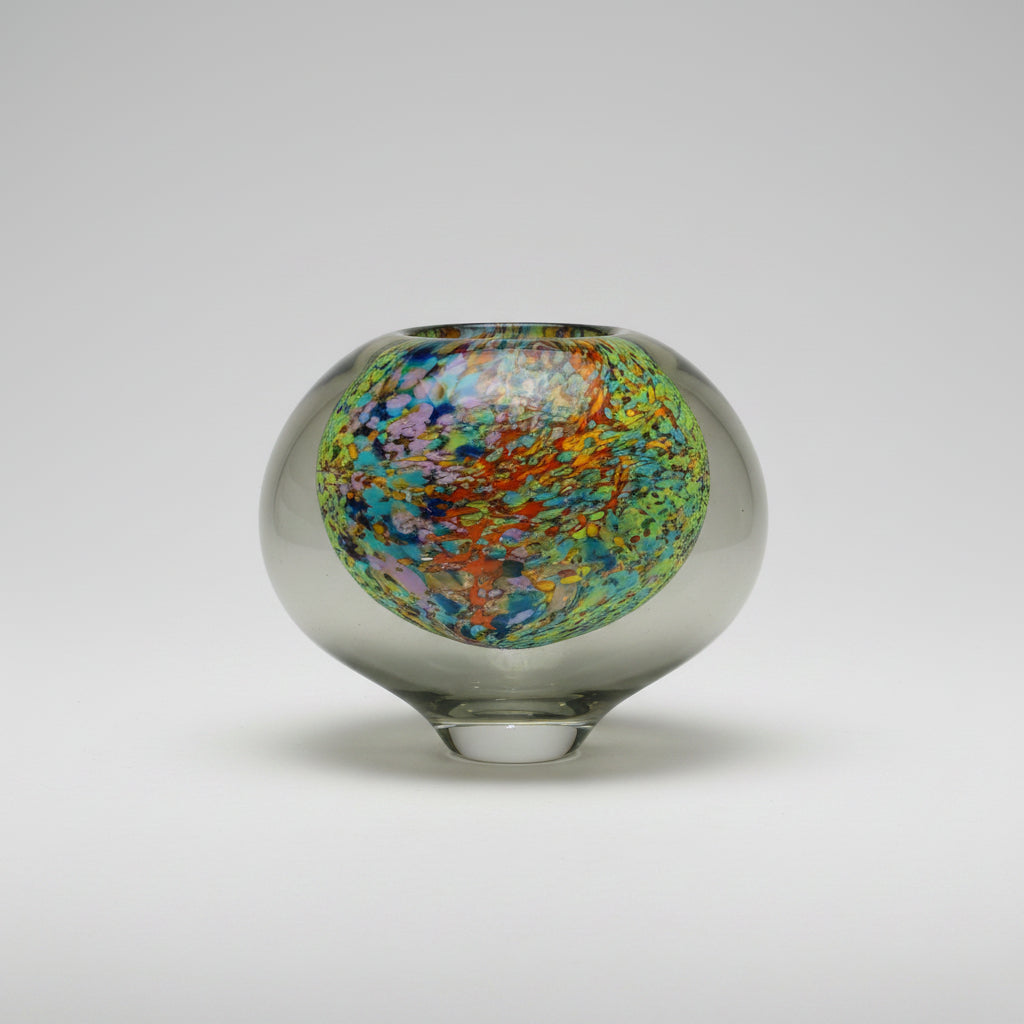 Peter Layton's Reef glass object on a white background
