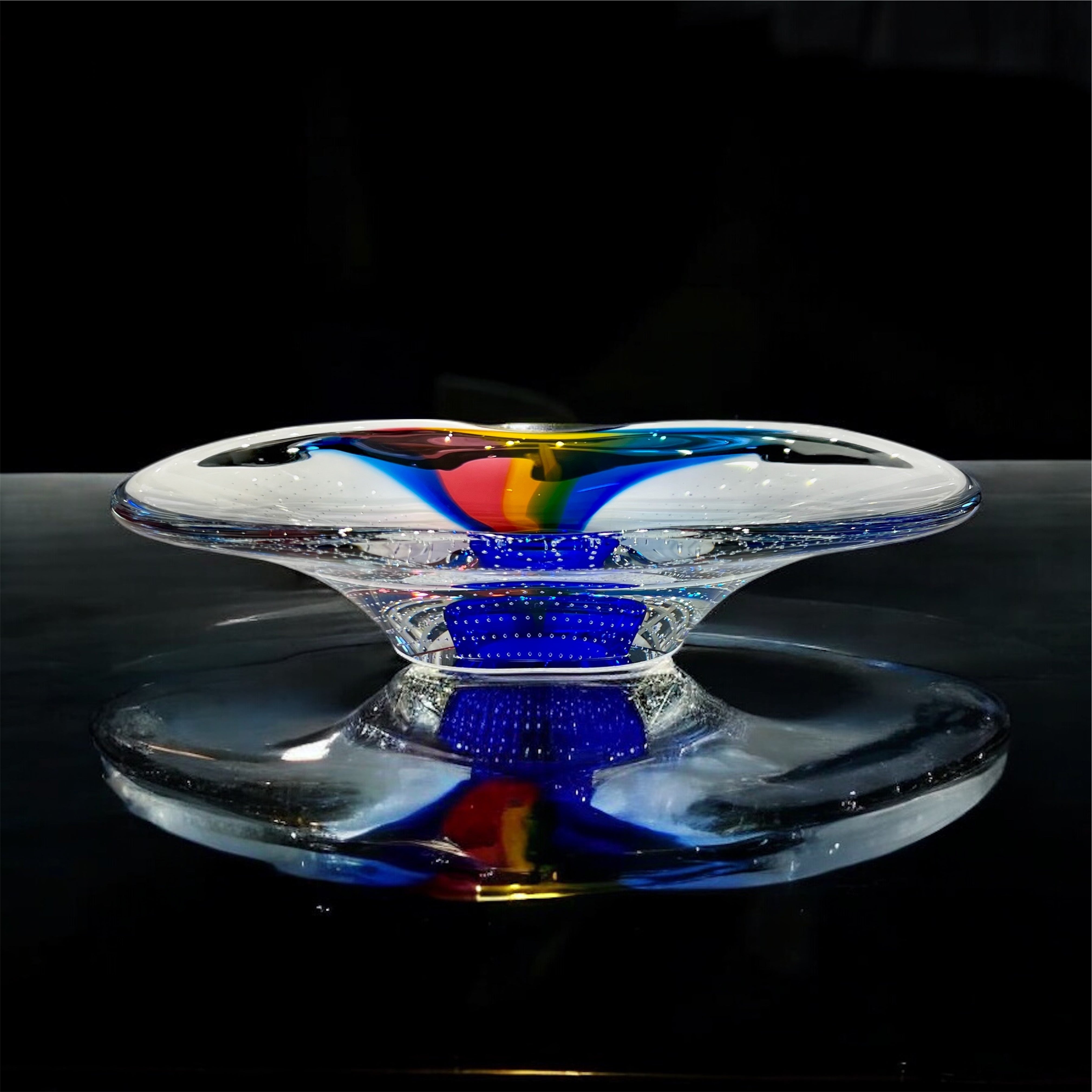 Kosta Boda Rainbow dish Lim. edition