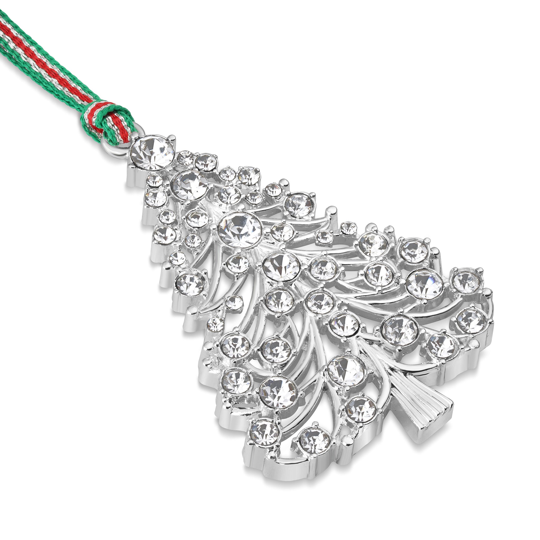 Christmas tree with clear stones decoration - NEW