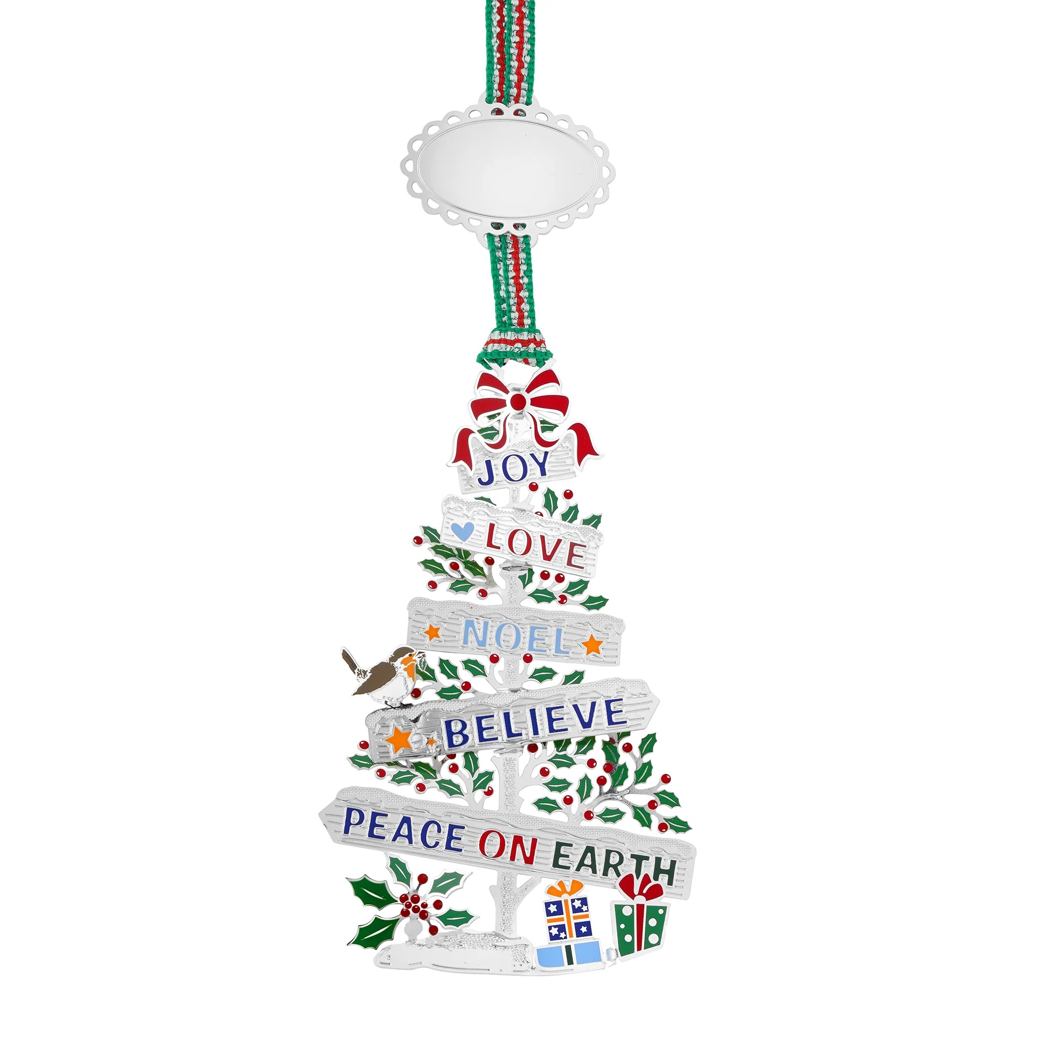 Christmas Piece on Earth tree decoration - NEW