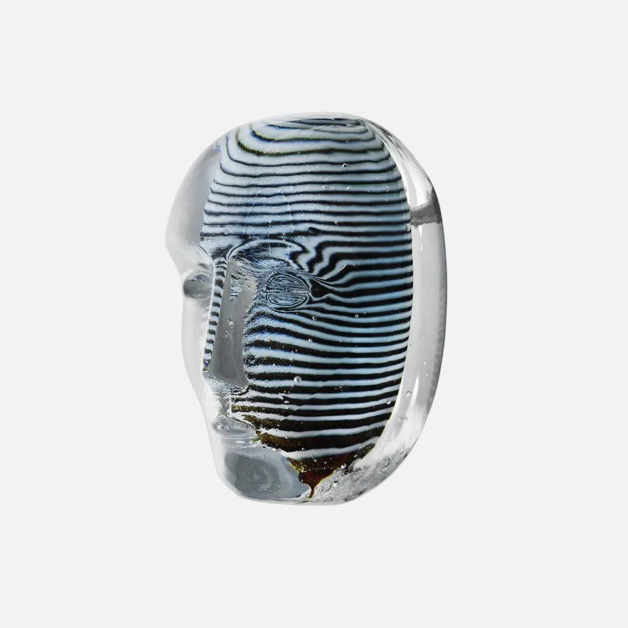 Look glass head sculpture by bertil Vallien for Kosta Boda, Sweden