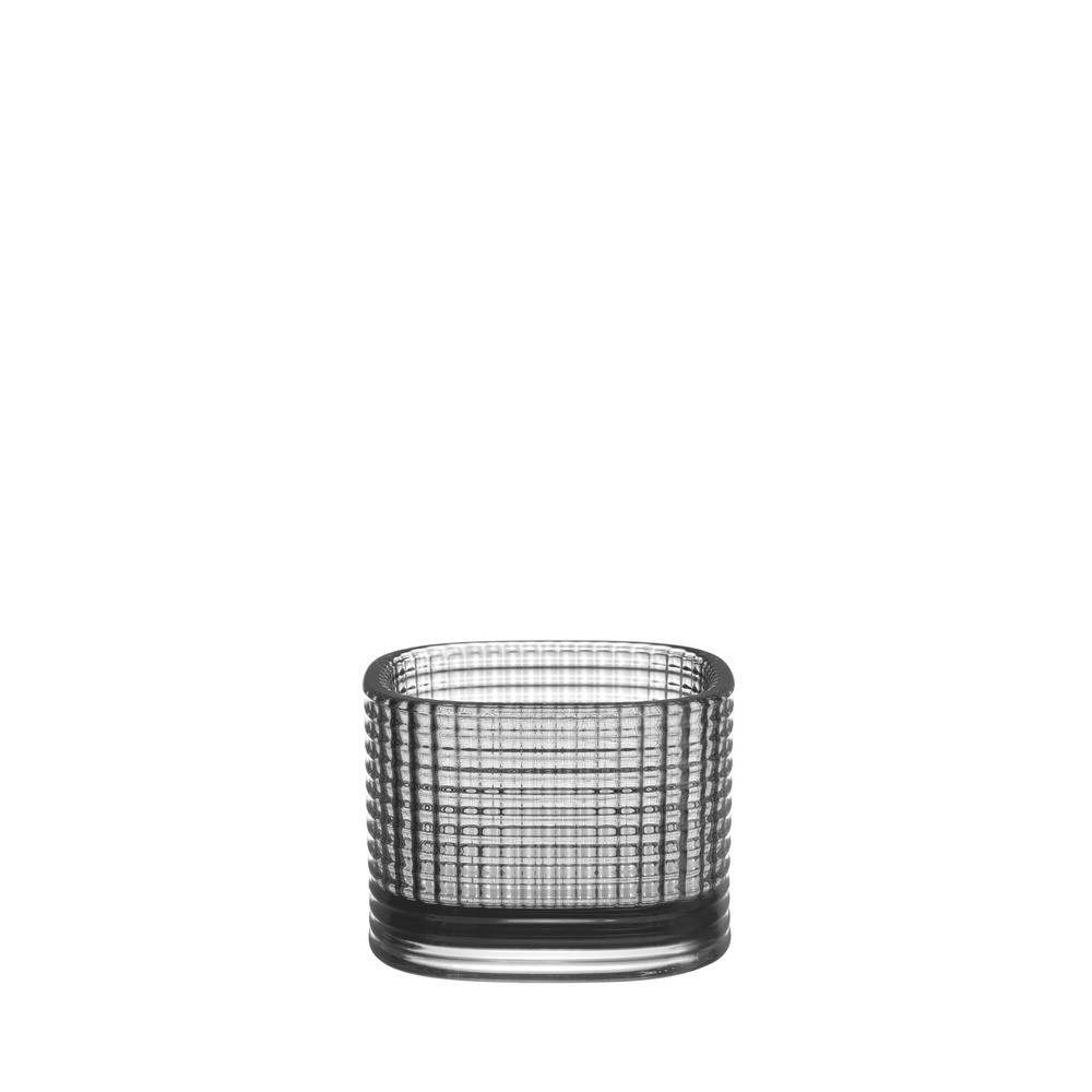 Orrefors Magica votive super circle grey 50mm