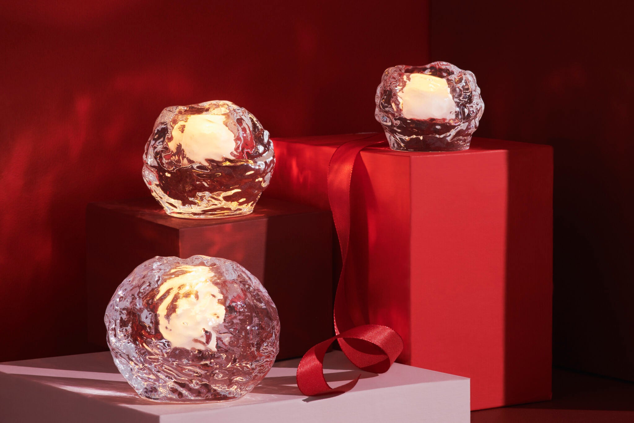 Snowball tea light (lg)