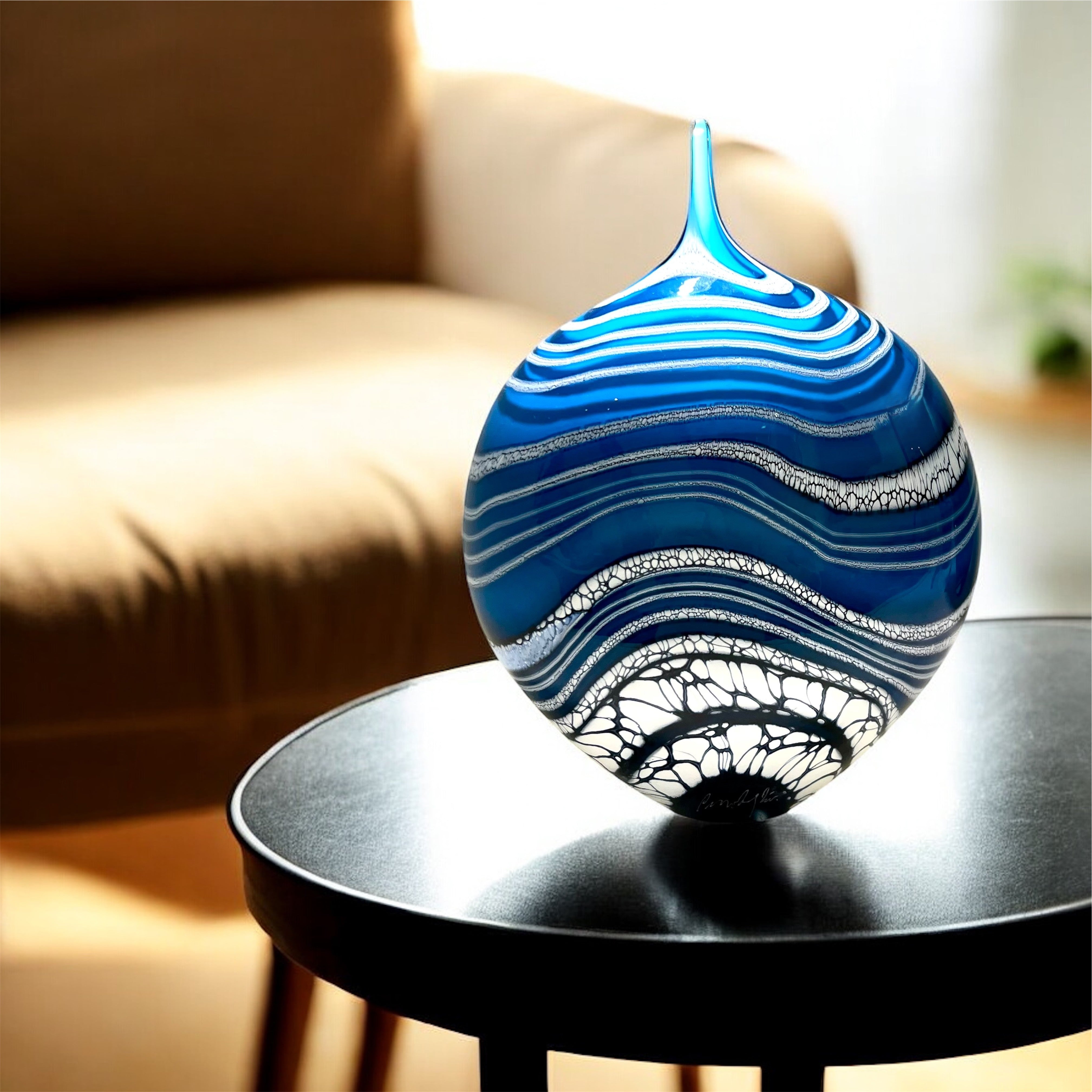 Turquoise Glacier Dropper Wide - Large