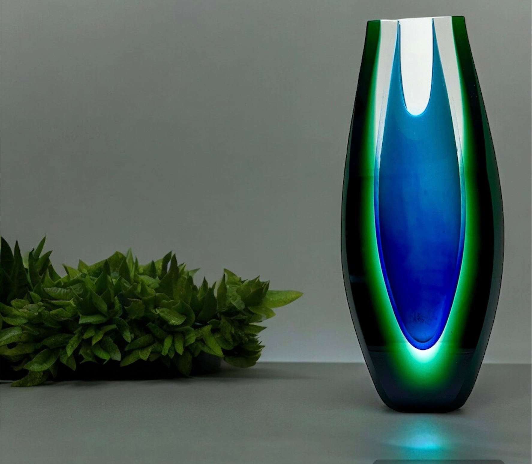Winter Tall vase