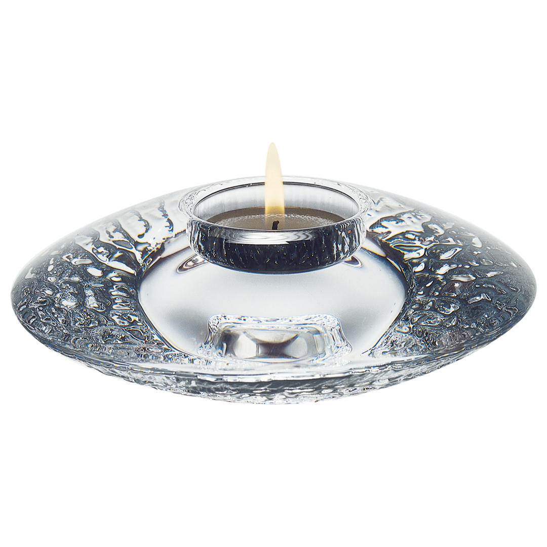 Orrefors Discus tea light