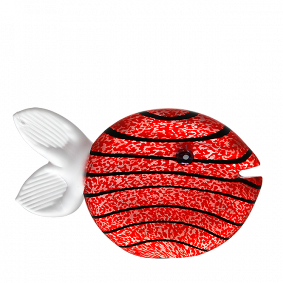 Borowski Glass Snippy Tall Red