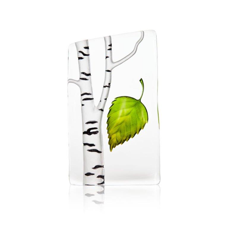 Birch glass object by Maleras