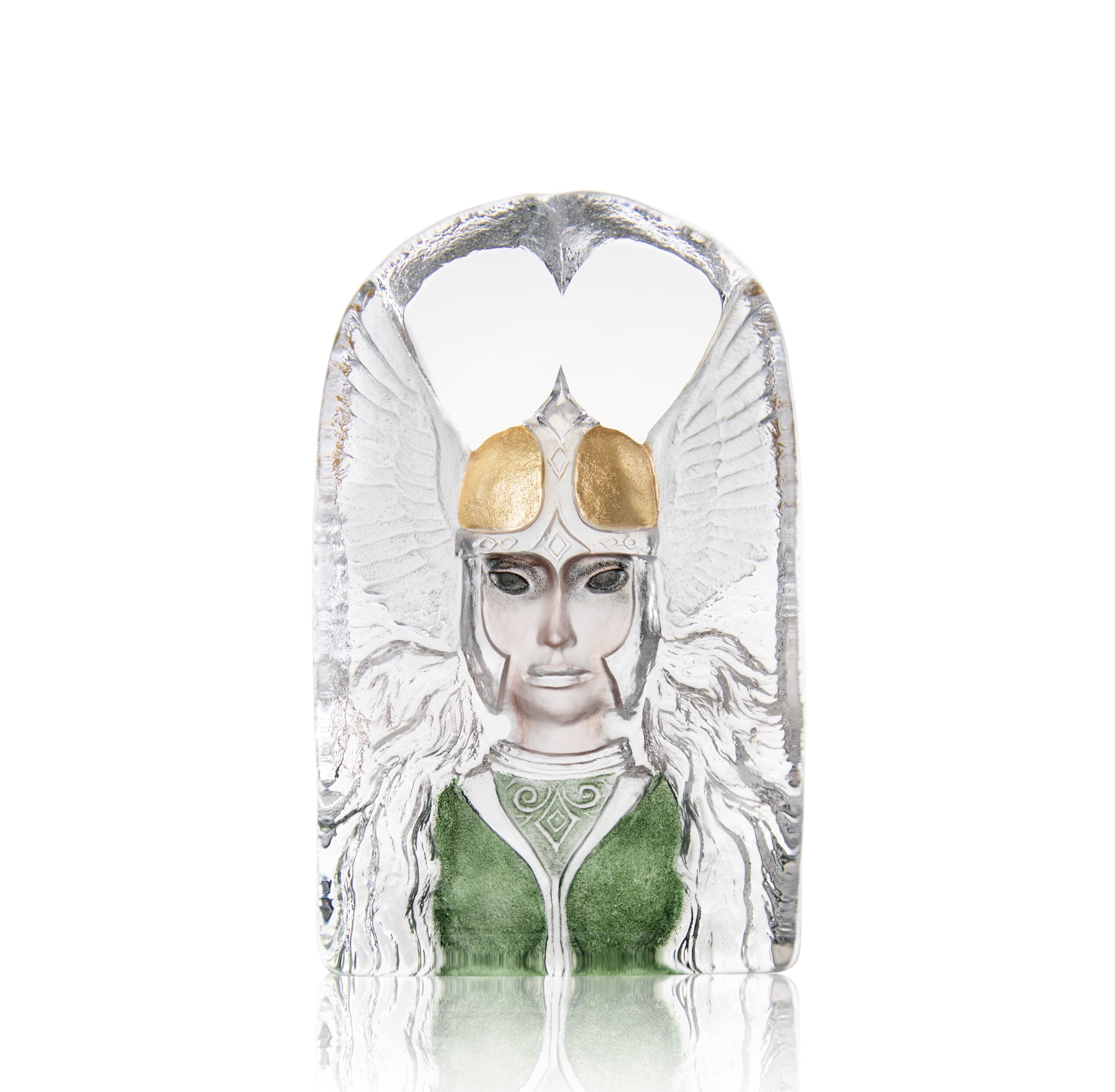 Maleras Valkyria glass sculpture