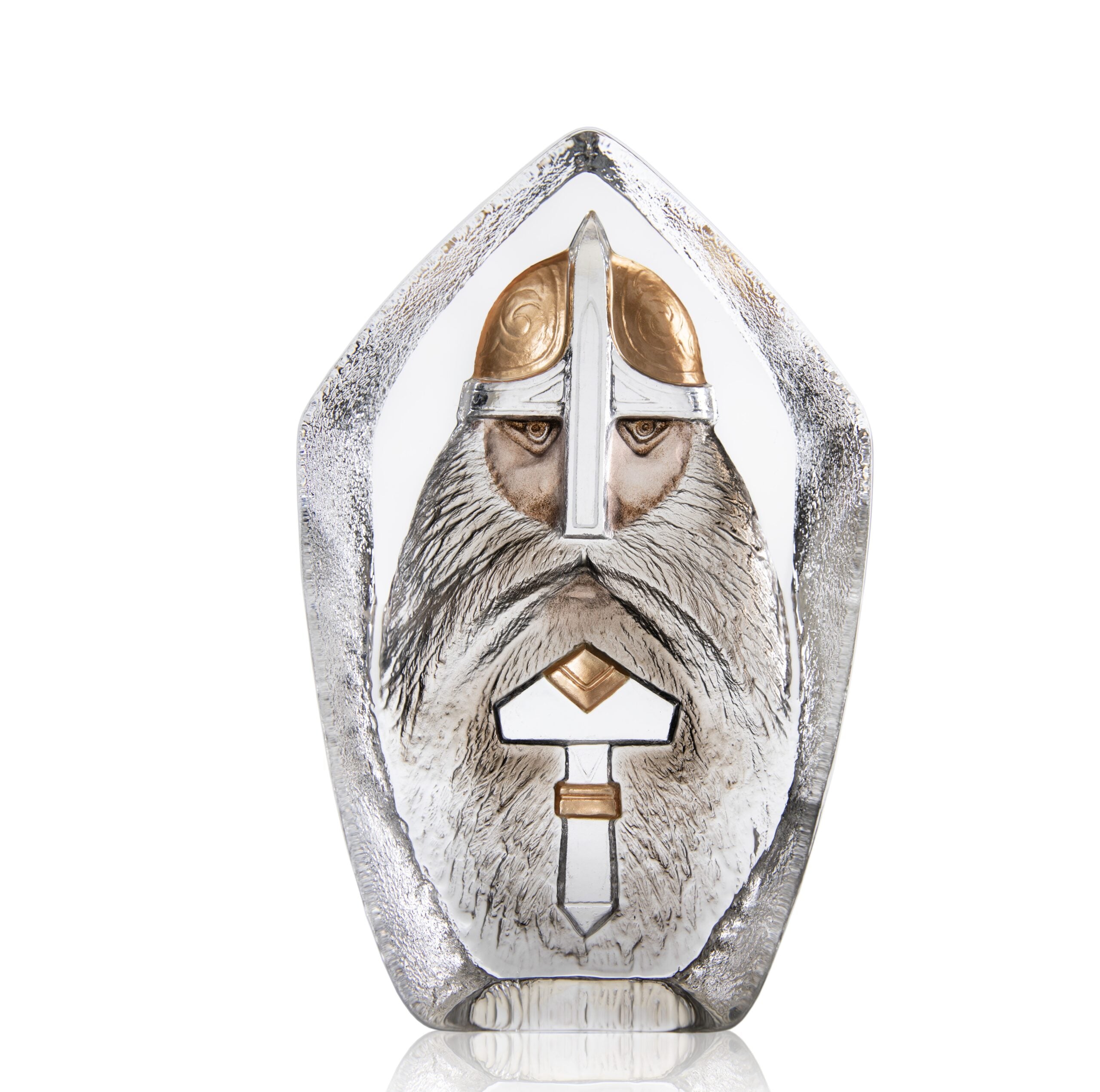 Maleras Thor lim. edition glass Viking sculpture