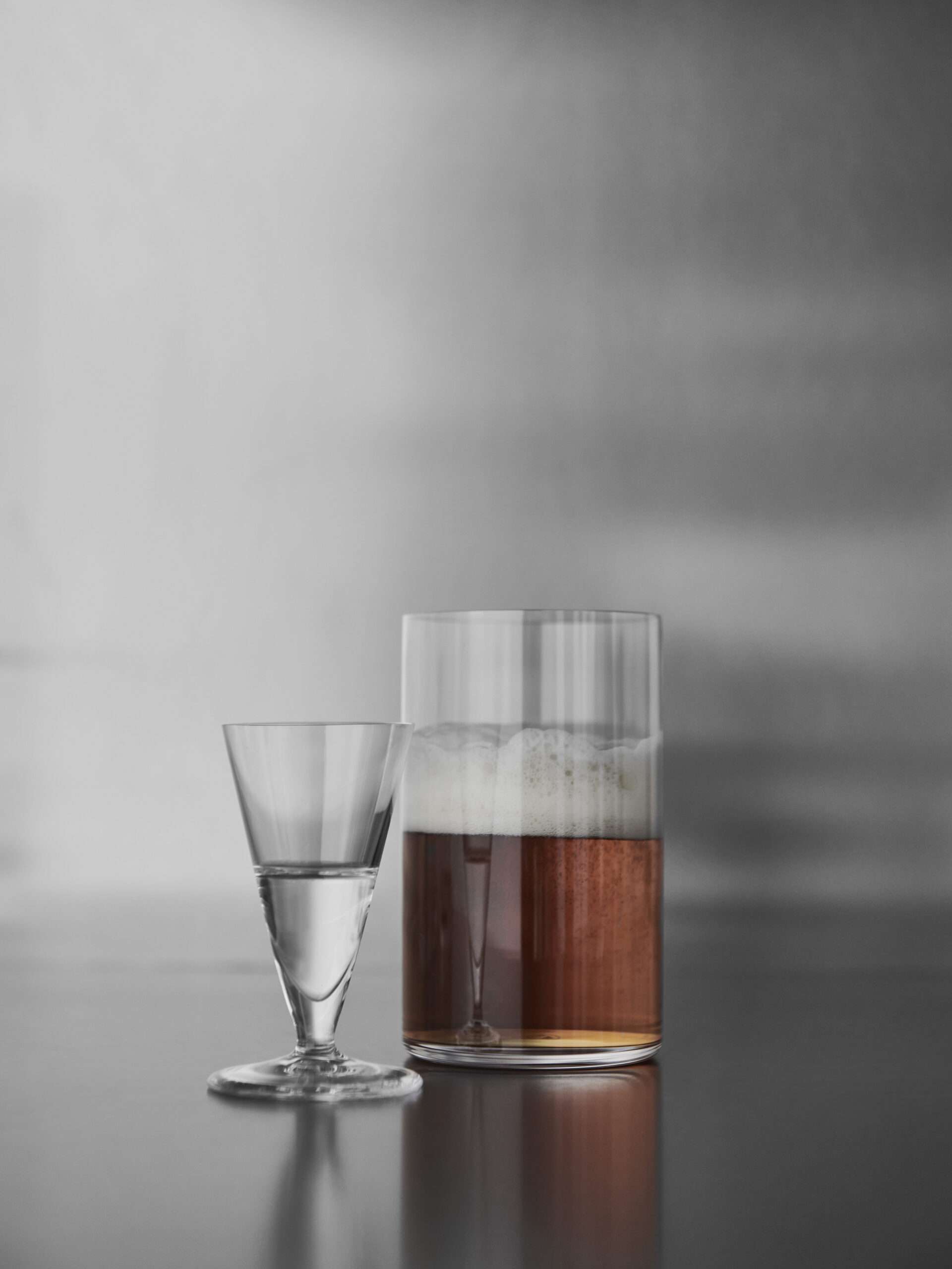 Geometry Snaps glass (set of 2)