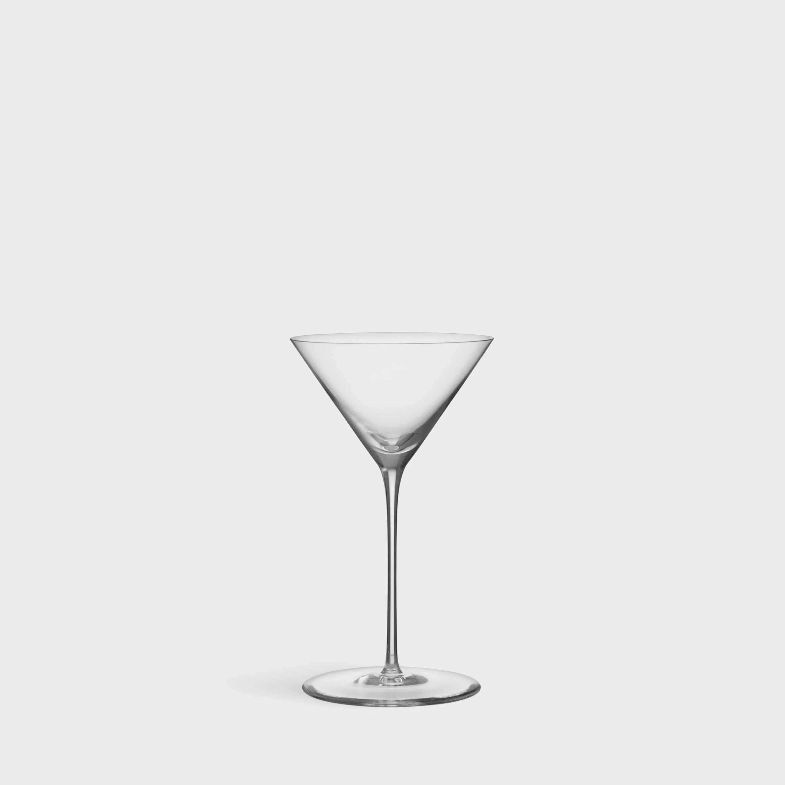Orrefors Geometry martini glass set of 2