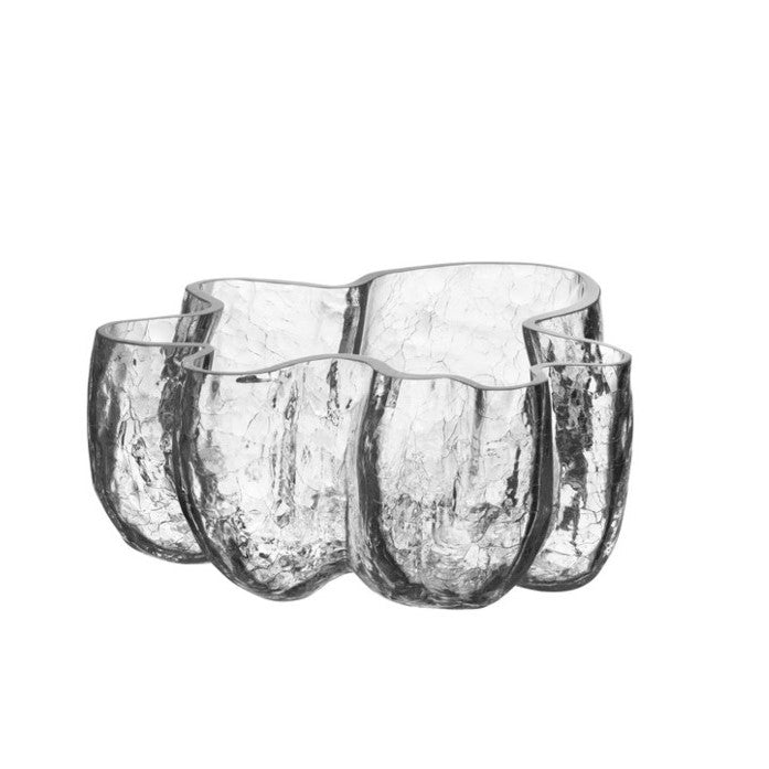 KostaBoda Crackle bowl clear