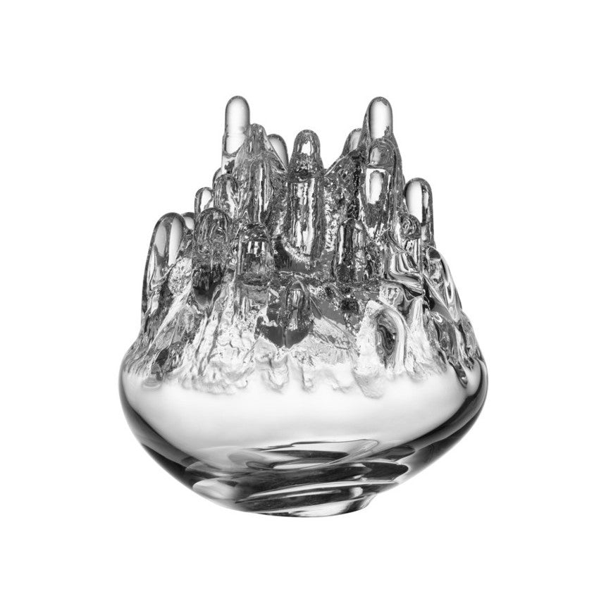 Kosta Boda Polar clear crystal sculpture by Göran Wärff