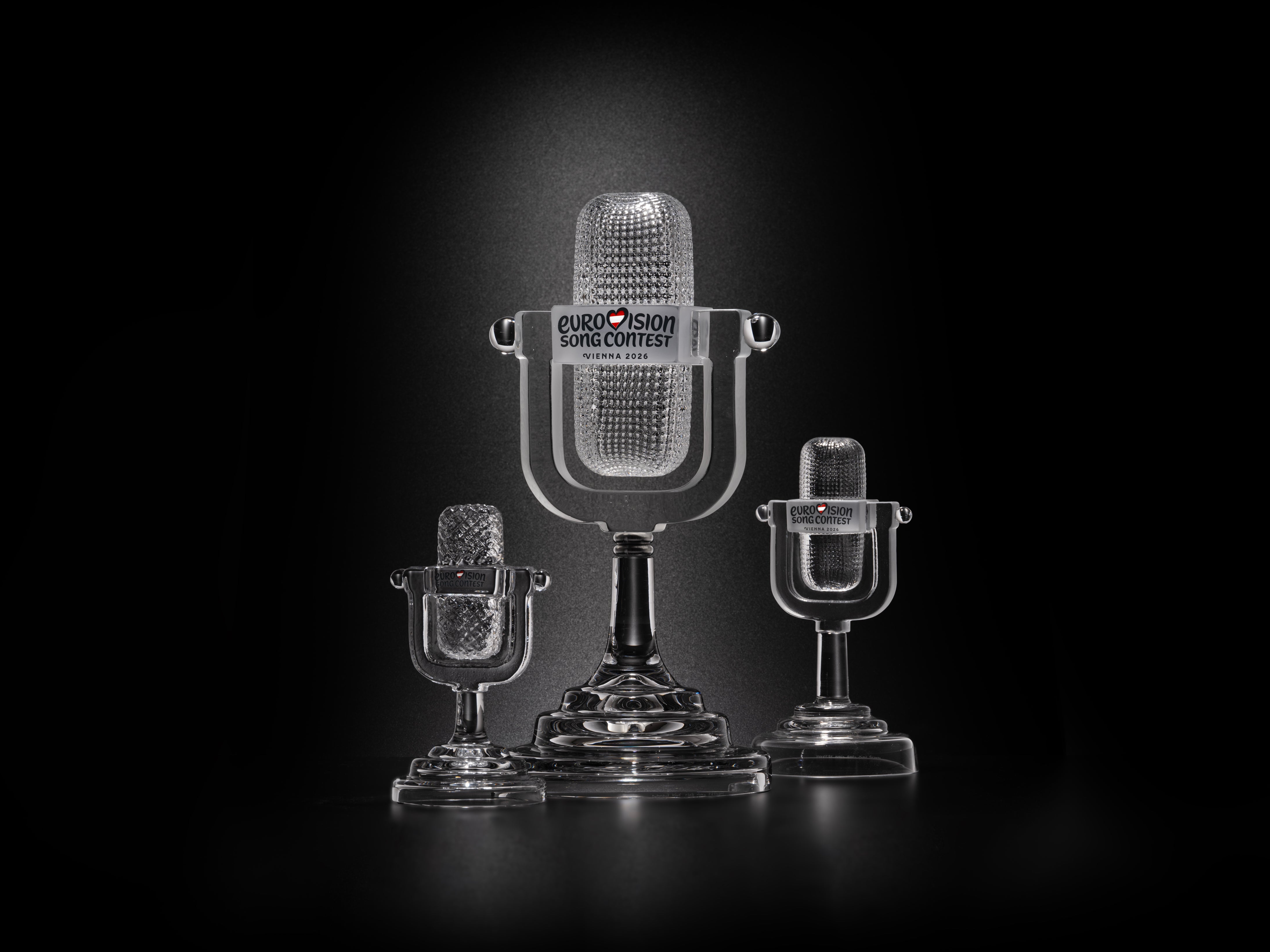 Kosta Boda Eurovision Song Contest Trophy 2026 Lim. Ed.