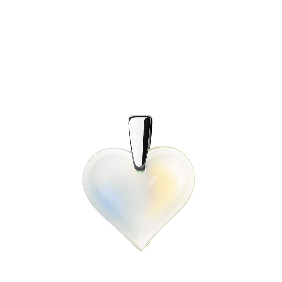 Lalique glass heart Pendant Amoureuse