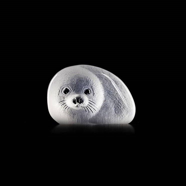 Maleras Baby Seal glass object