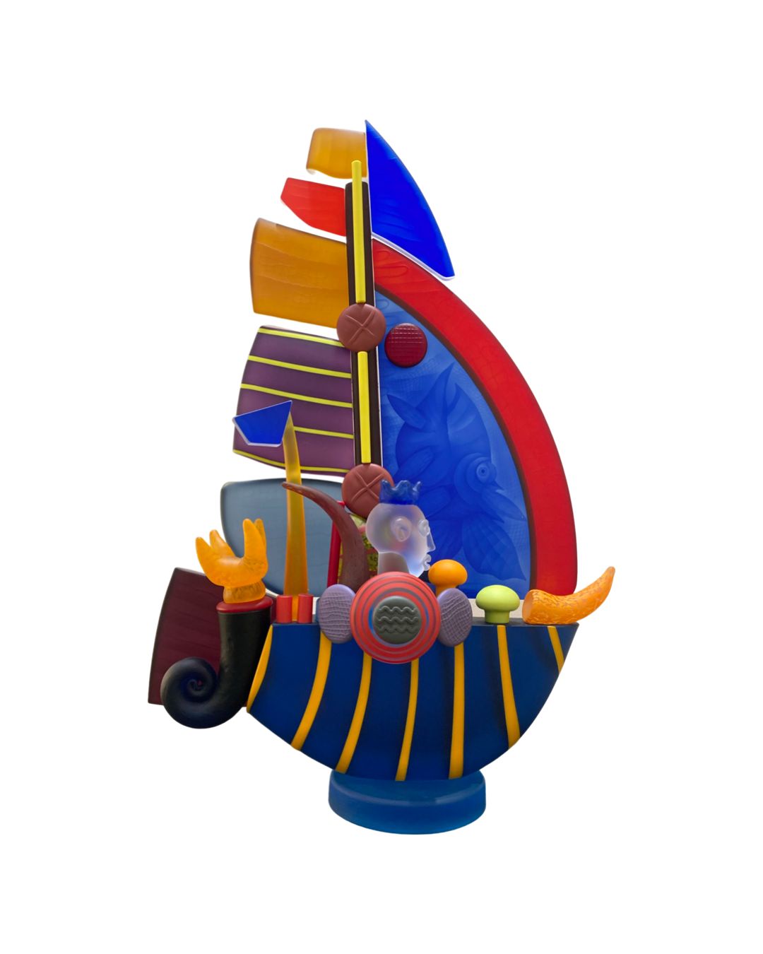 Borowski Glass Boat - Sailor UN
