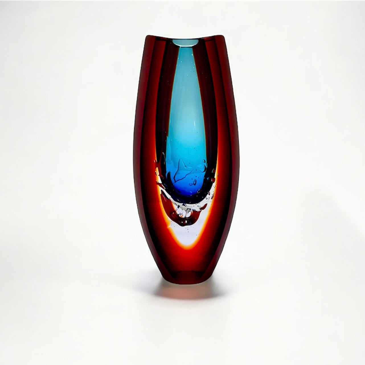 Pavel Havelka Whirl of Bubbles glass vase /ojbkect
