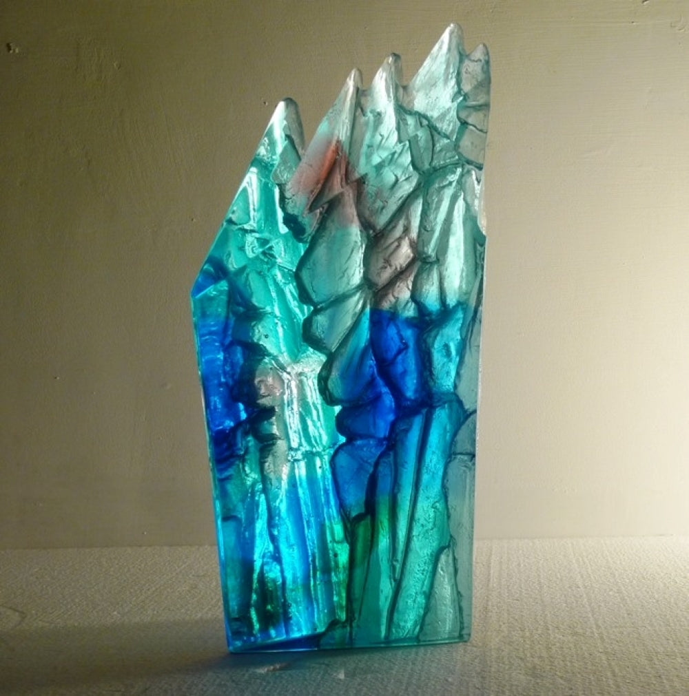 Crispian Heath Cliff Edge Blue - Turquoise