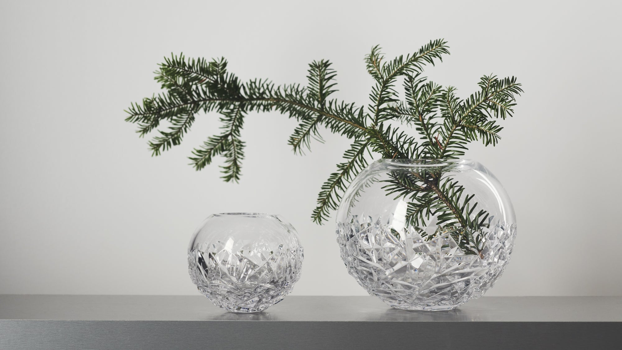 Orrefors Carat Globe vase