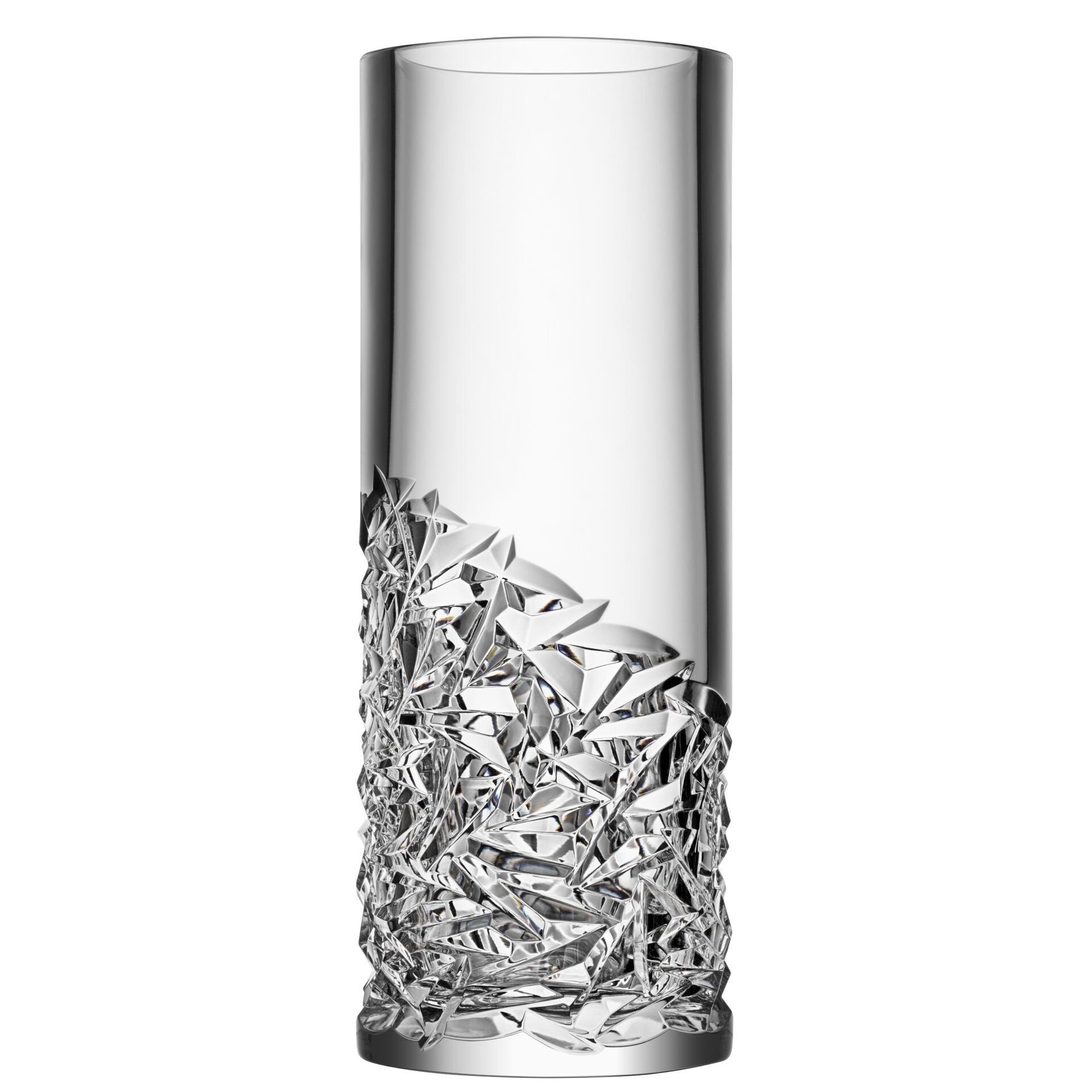 Orrefors Cart vase low cut
