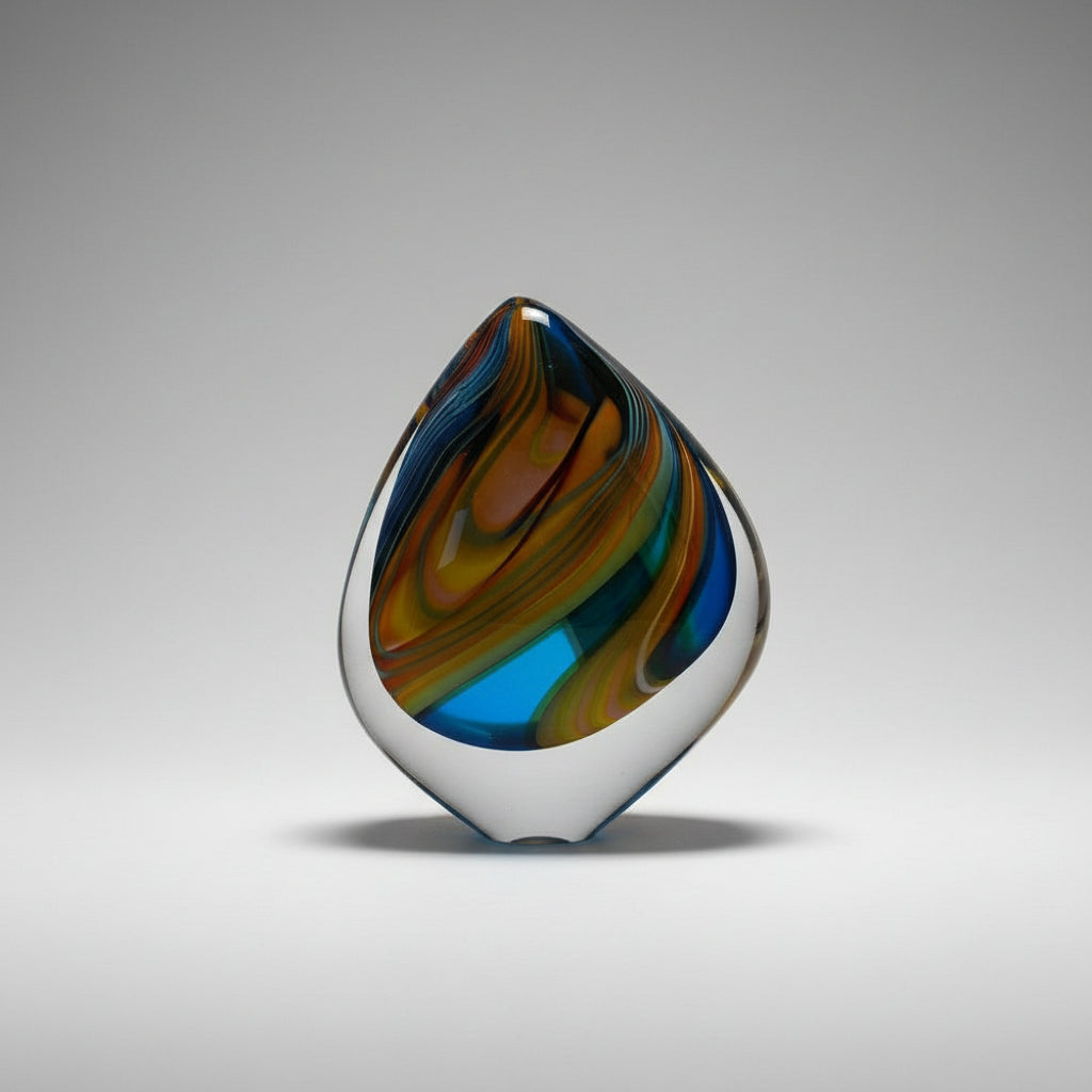 Cascade Sailform small glass bottle