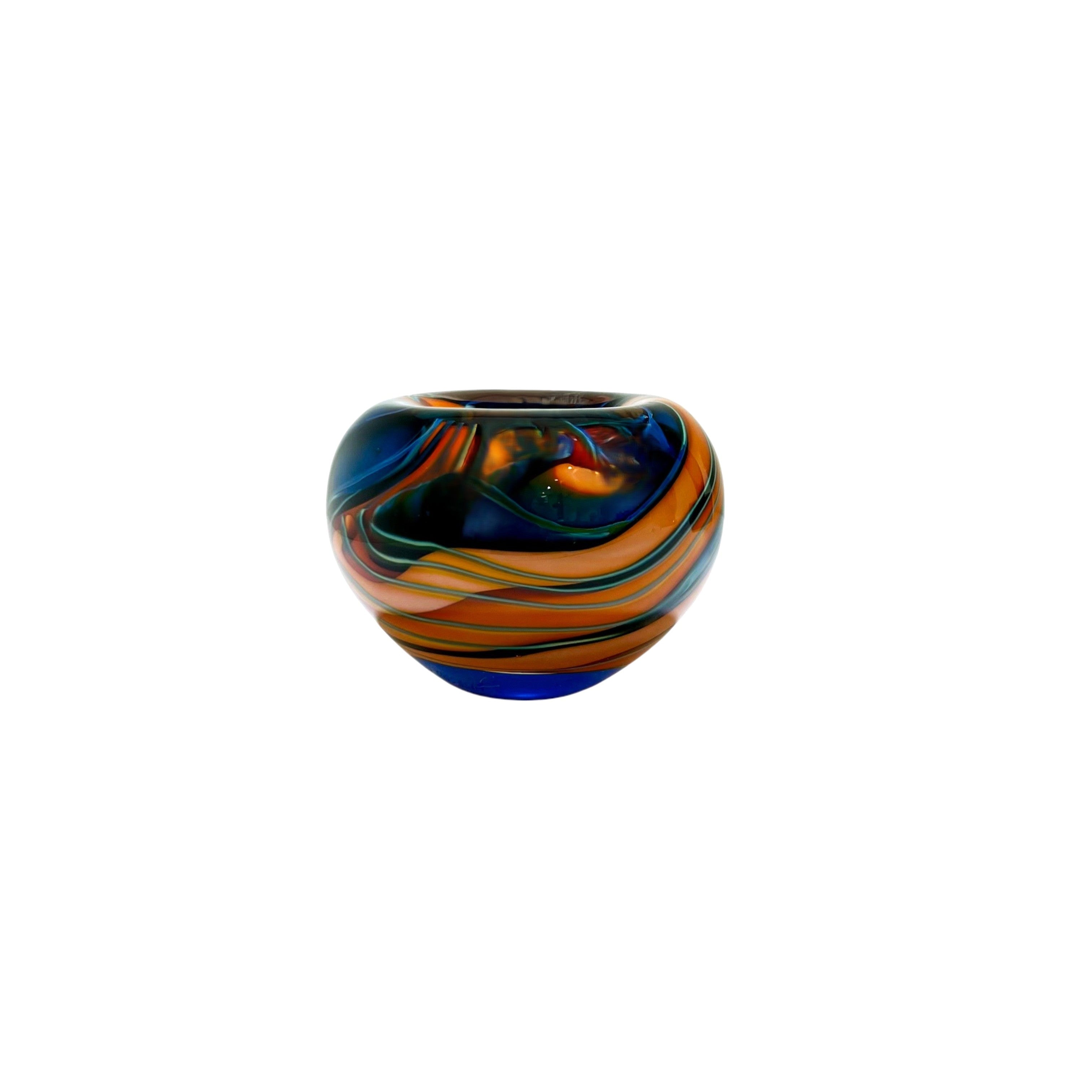 Cascade Roll Top bowl - small