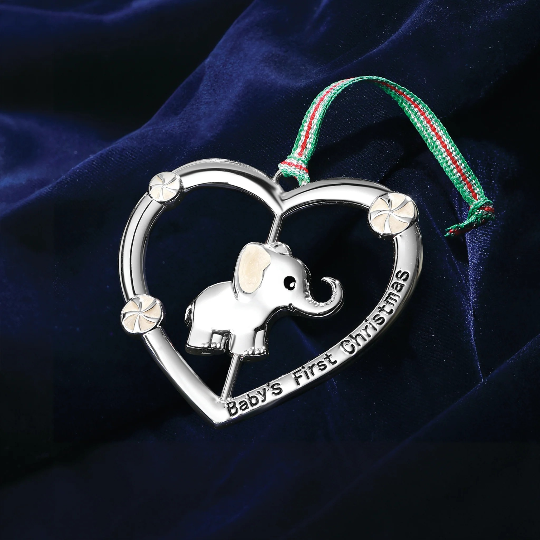 Christmas - Baby 1st Christmas Heart tree decoration - NEW