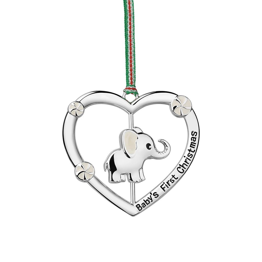 Christmas - Baby 1st Christmas Heart tree decoration - NEW