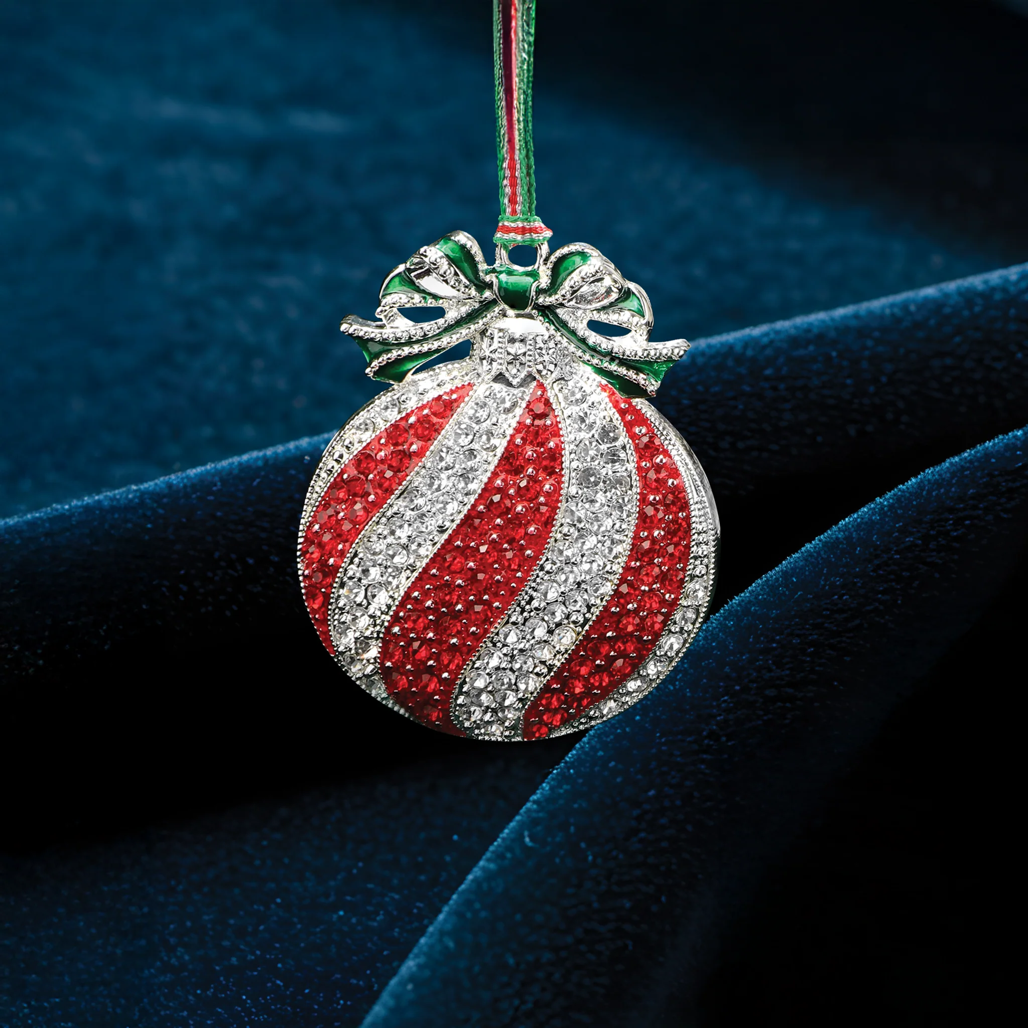 Christmas Red & Clear tree decoration - NEW