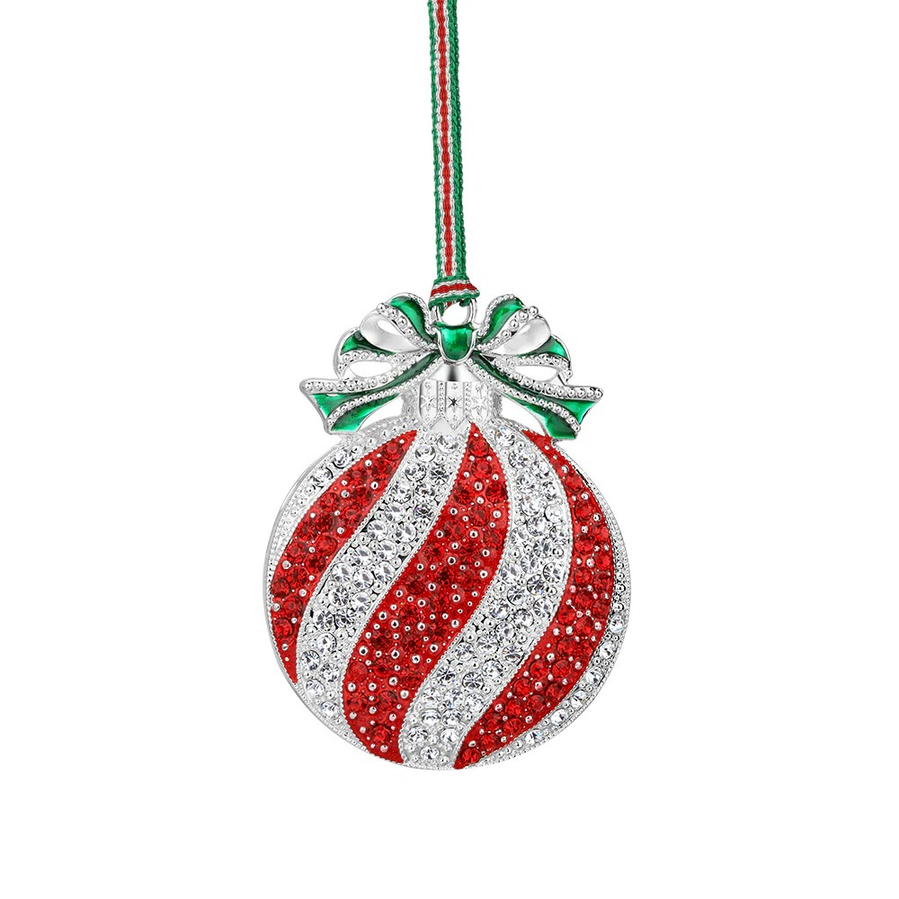 Christmas Red & Clear tree decoration - NEW