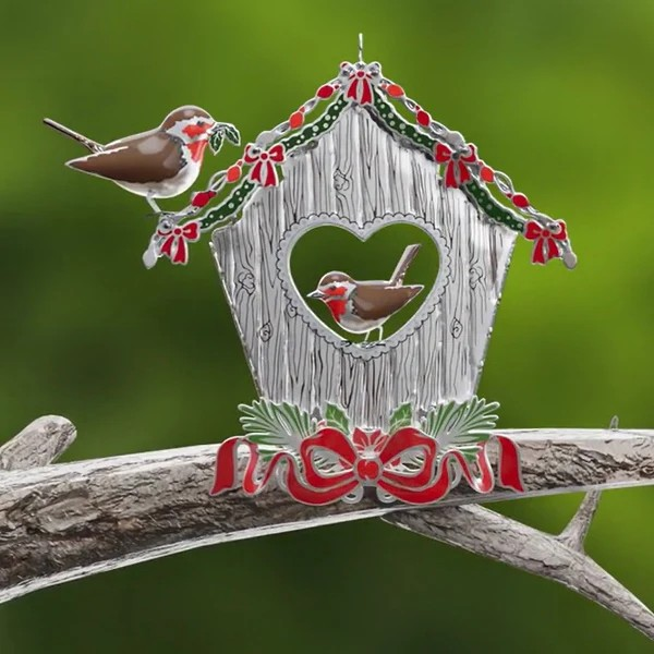 Christmas Robins tree decoration