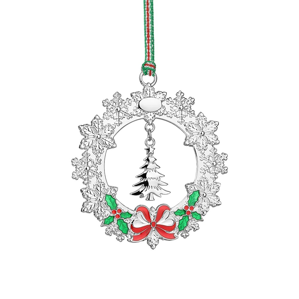 Christmas Wreath with Christmas tree decoration - NEW
