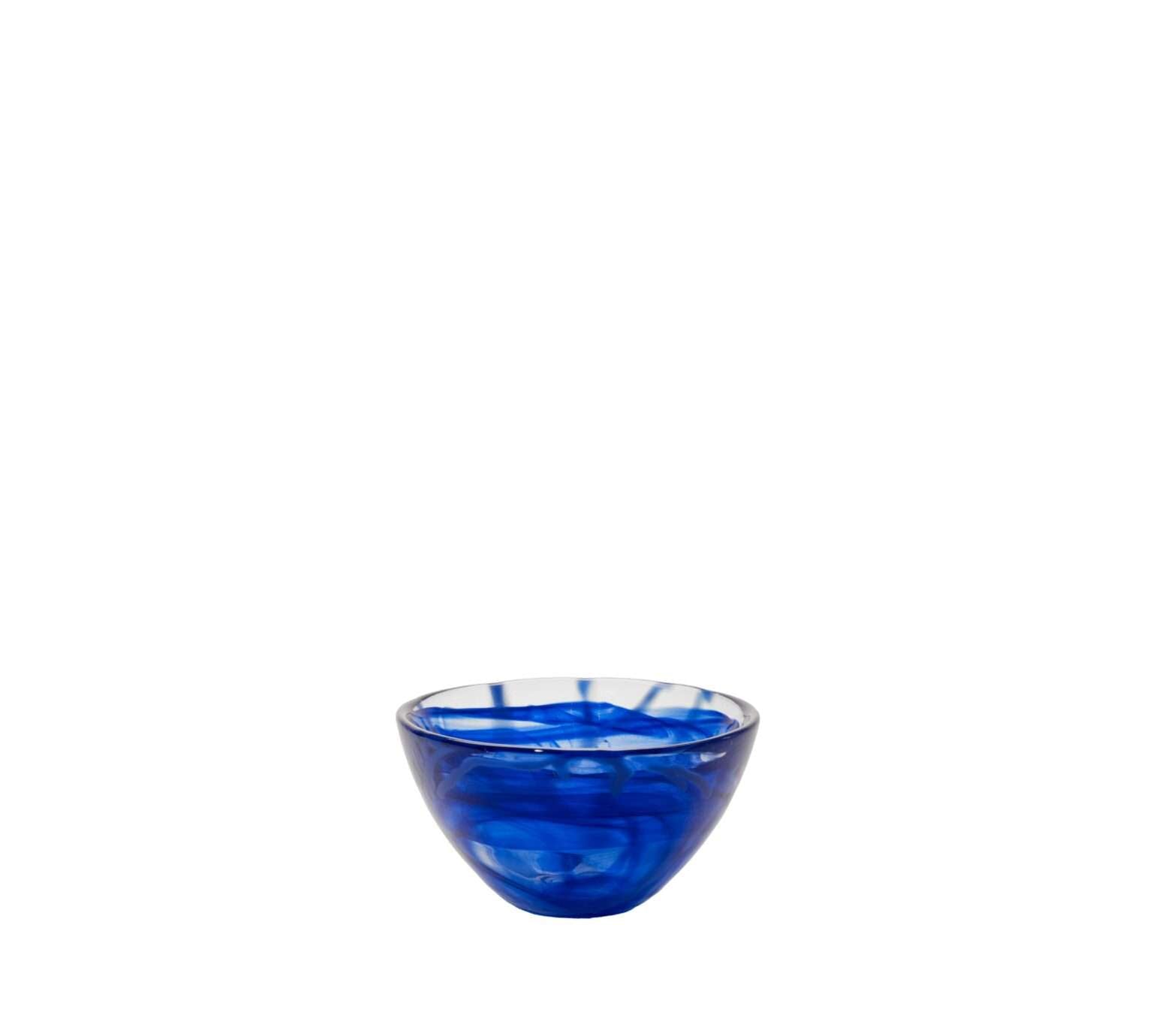 Contrast Bowl blue - blue sm.