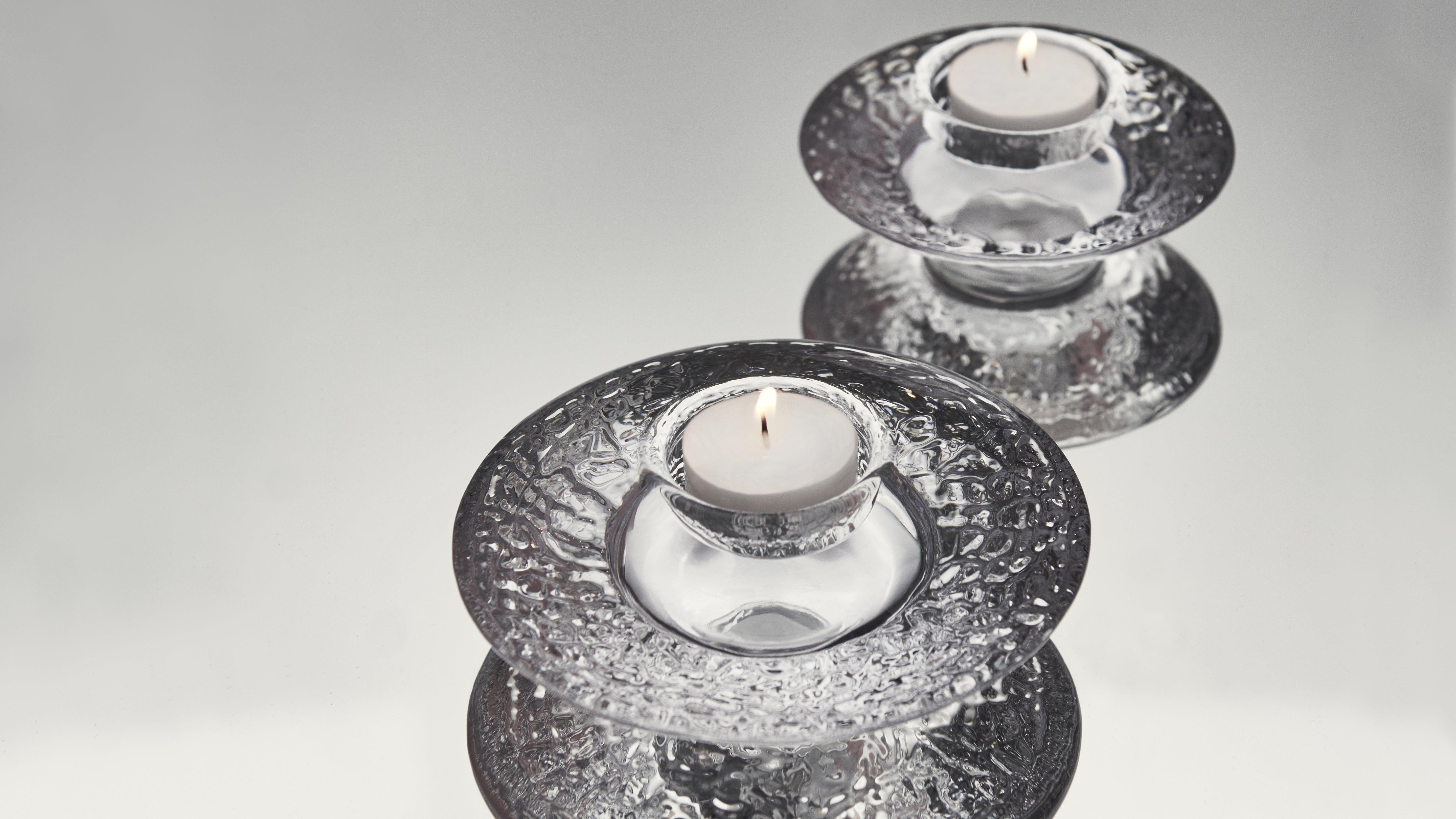 Orrefors Discus Clear Lg.