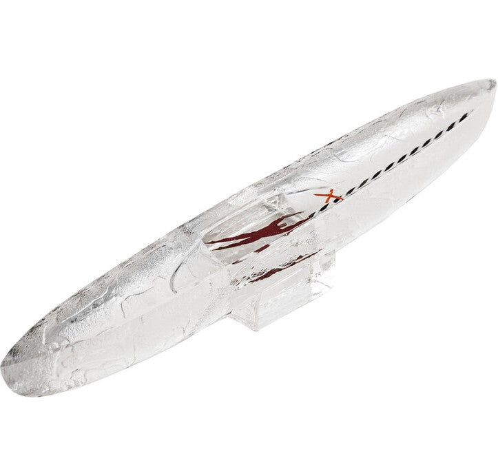 Kosta Boda Drifter clear boat