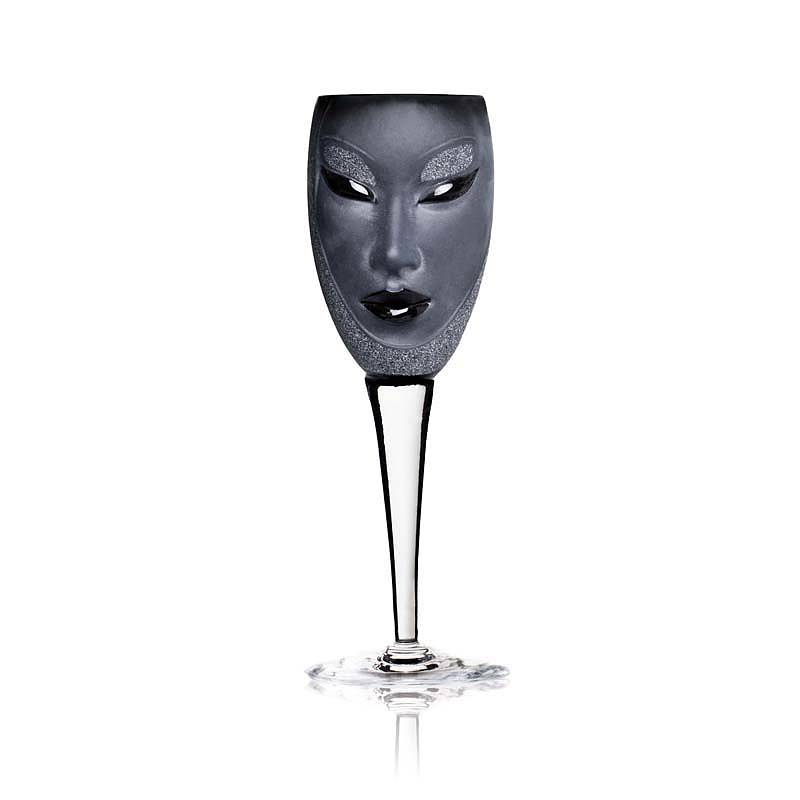 Maleras Masq teblaware Electra Wine glass black